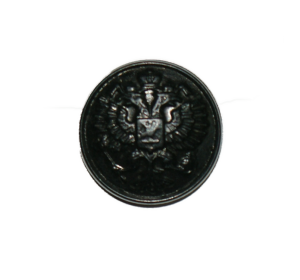 Пуговица с гербом 14 мм (черный)